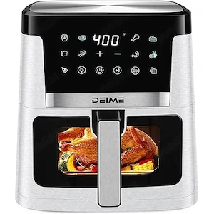 Friteuza cu aer cald Air Fryer Deime, capacitate 7.5L, 1700 W, 8 programe automate, ecran tactil, op