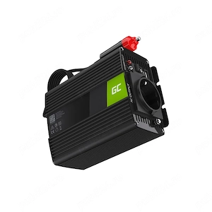 Invertor de tensiune PRO,150W/300W,12V la 220V Volt USB DC AC Green Cell sinusoidala modificata,nou - imagine 2