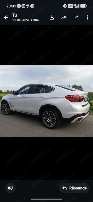 Vand BMW X6 alb - imagine 2