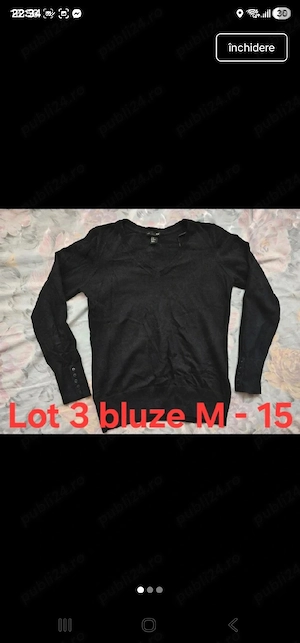 Lot 3 bluze damă, mărimea M