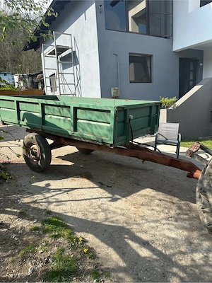remorca tractor medgidia basculabila monoaxa - imagine 3
