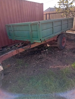 remorca tractor medgidia basculabila monoaxa