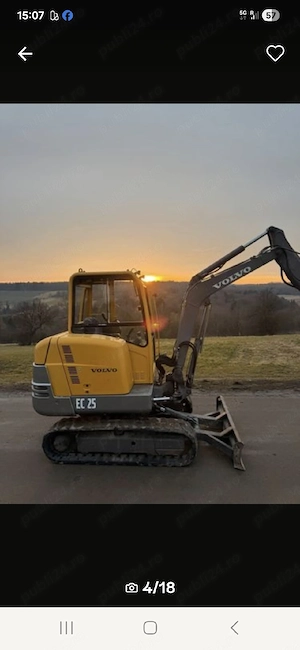 Lucrari excavare , sapaturi cu miniexcavator