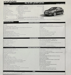 Hyundai i20 2018 LED LINE, primul proprietar, carte service, 23600 km - imagine 6