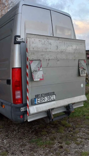 lift oblon hidraulic pentru Box van  - imagine 3