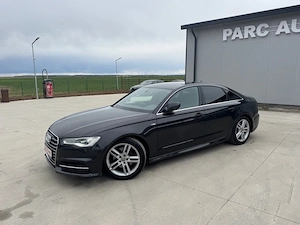 Audi A6 S line interior si exterior navi mare automat clima 4 zone piele led