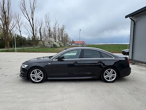 Audi A6 S line interior si exterior navi mare automat clima 4 zone piele led - imagine 11