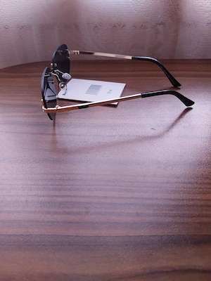 Ochelari de soare eleganți, fără ramă (rimless), model Italy Design - NOI - imagine 2