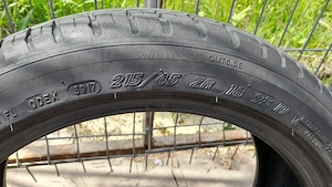 Vand 4 Anvelope Michelin 215 45 18 Dot 39 2017 mazda  - imagine 5