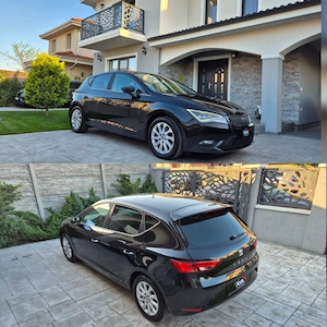 Seat Leon 1,6 Tdi 110 Cp Faruri Full Led Matrix Lane assist Distronic Rate Fixe Cash Livrare   - imagine 7