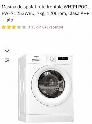 cuva complecta whirlpool - imagine 5