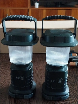 Vand set 2 lanterne cort Fox Halo Lt 100 - imagine 2
