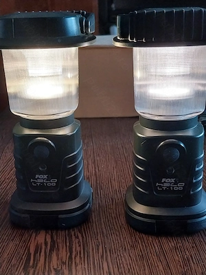 Vand set 2 lanterne cort Fox Halo Lt 100 - imagine 3