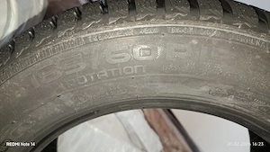 Vând anvelope noi iarna Nokian 185/60 R15 - imagine 3