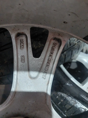Jante R 18 ford cu anvelope  - imagine 3