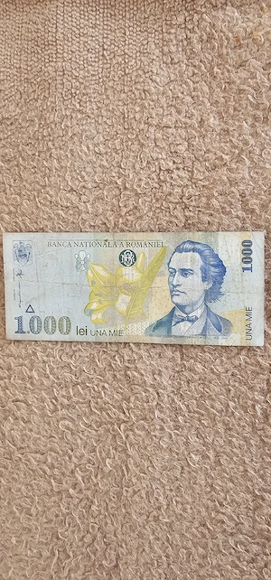 Bancnota 1000 lei din anul 1998