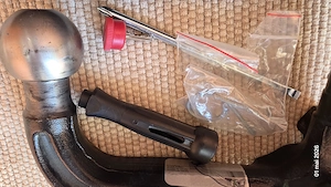 Carlig remorcare demontabil VW Passat B6/B7 /B8 + cheie (antifurt) - imagine 2