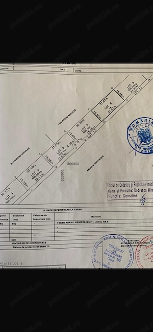 Loturi de teren intravilan la 12 km de Carrefour Militari în com. Joita
