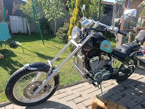 Honda Shadow VT600cmc cu furci lungi din fabrică
