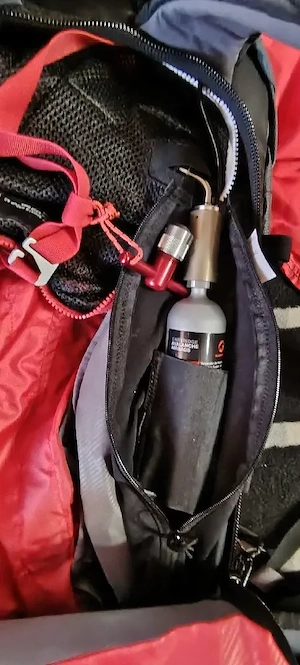 Mammut Snowpulse sistem airbag tehnology 45