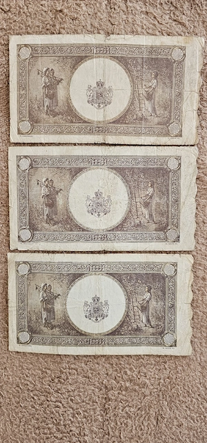 3 bancnote 10.000 lei puse in circulatie in perioada 1945,1946
