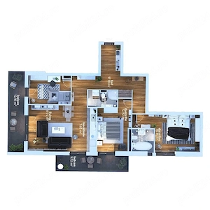 Apartament nou cu 4 camere în Calea 13 Septembrie, 110 mp, constructie 2020 - imagine 10