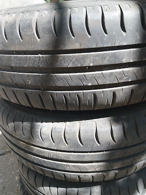 roți vară 195/65/15"Michelin complete cu jantă otel 112/5/15" - imagine 3