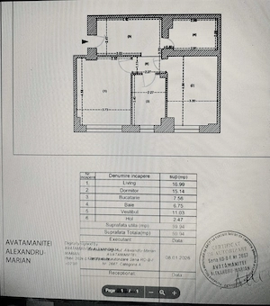 Proprietar, vand apartament 2 camere, finisaje premium