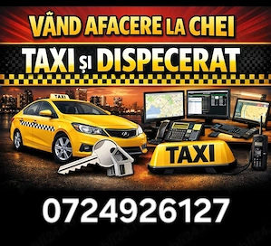 Vând  dispecerat  taxi în deva