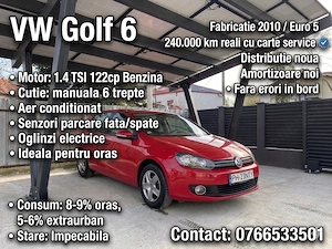 VW GOLF 6 1.4 tsi 122cp benzina 2010