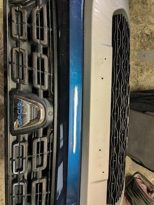 Vând bară față Dacia Duster2 HJD Albastru cod RPR  - imagine 5