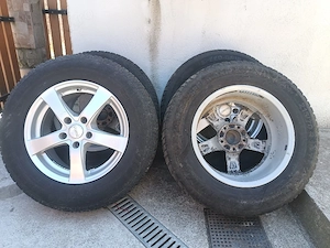 vând set jante cu anvelope 215/70/R16 - imagine 3