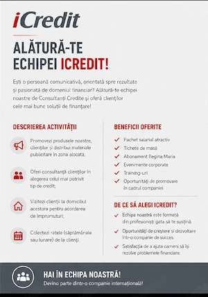cautam colegi in echipa iCredit - imagine 3