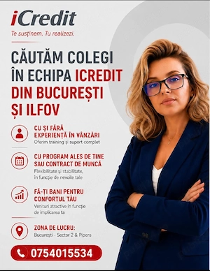 cautam colegi in echipa iCredit - imagine 2