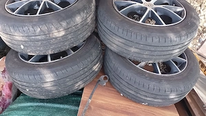 Vind jante aliaj Wolfgan Jetta plus anvelope vara 2025 si jante Opel Astra plus jante Megane Peugeot - imagine 3