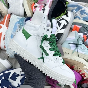Pantofi Sport Off Court Jumbo Laces White Green alb verde 100% originali