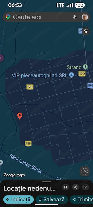 Vand teren in  ghilad langa gara 2784mp