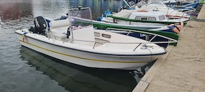 Barca cu motor