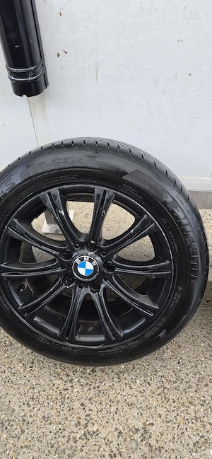 Set Jante BMW 16" + Anvelope Vară Laufenn (DOT 2024) - Aproape NOI - imagine 2