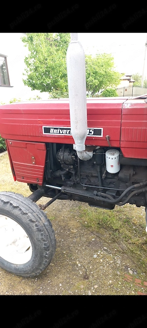 Tractor U445 cu plug de Craiova si remorca monoax de Medgidia - imagine 4