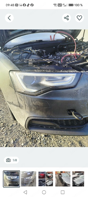 Far dreapta bixenon  audi a5 facelift 2014 - imagine 2