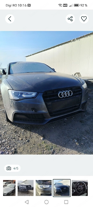 Capota audi a5 an 2014 - imagine 2