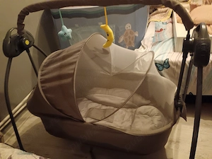 pătuț electric bebe 