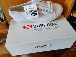 Tenis Superga cu platforma 4 cm - imagine 2