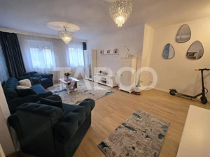 Casa mobilata de vanzare 150 mpu teren 450 mp garaj Piata Cluj Sibiu - imagine 12