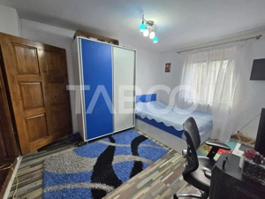 Casa mobilata de vanzare 150 mpu teren 450 mp garaj Piata Cluj Sibiu - imagine 6