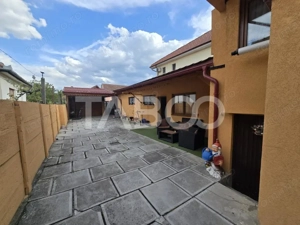 Casa mobilata de vanzare 150 mpu teren 450 mp garaj Piata Cluj Sibiu - imagine 10