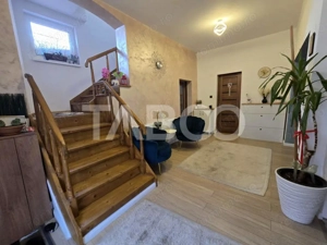 Casa mobilata de vanzare 150 mpu teren 450 mp garaj Piata Cluj Sibiu - imagine 5