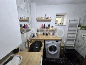 Casa mobilata de vanzare 150 mpu teren 450 mp garaj Piata Cluj Sibiu - imagine 8