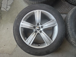 Jante aliaj originale Audi 19" S-Line A8 Q5 cu anvelope vara Goodyear 235/55 R19 101W - imagine 10